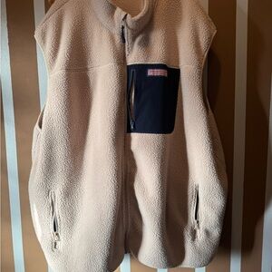 Vineyard Vines Cream SHEP Vest